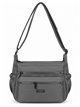 Borsa a tracolla Nylon multitasche con cerniera frontale