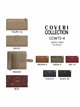 Large wallet with organised compartments and snap closure