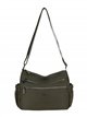 Bolso bandolera nylon multipocket con cremalleras frontales