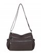 Bolso bandolera nylon multipocket con cremalleras frontales