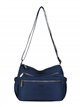 Bolso bandolera nylon multipocket con cremalleras frontales