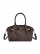 Handtasche mit dekorativem Verschluss und Schulterriemen