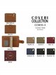 Compact wallet with zip coin pocket and charm
