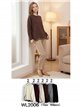 Pullover mit Tiermuster und niedrigem Ausschnitt