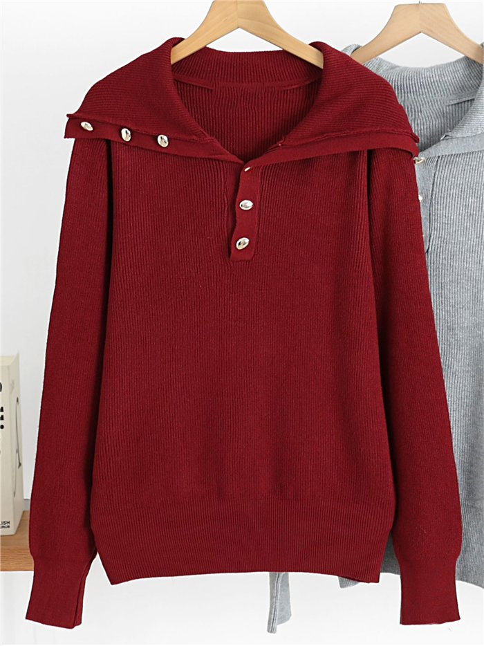 Jersey cuello marinero y botones