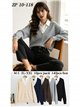 Cardigan con bottoni effetto camicia