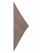 Subtle shimmer knit triangle wrap
