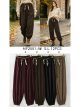 Pantalón jogger con cinturón pañuelo