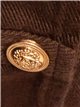 Washed twill military jacket