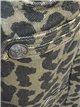 Jeans balloon animal print con botones